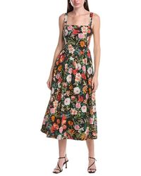 Julia Jordan - No Bubble Hem Straight Midi Dress - Lyst