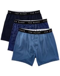 Ted Baker - 3Pk Boxer - Lyst