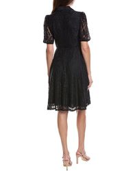 Nanette Lepore Varsity Lace Dress in Green | Lyst