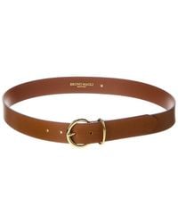 Bruno Magli - Daniela Leather Belt - Lyst