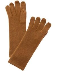 Sofiacashmere - Sofiacashmere Mid-Length Touchscreen Cashmere Gloves - Lyst