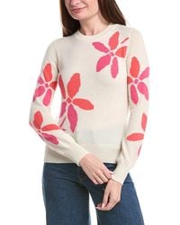 Isla - Forrest Floral 100% Cashmere Top - Lyst