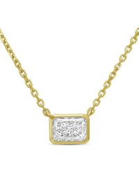 Diana M. Jewels - Diana M. 14K 15.00 Ct. Tw. Lab-Grown Diamond Pendant Necklace - Lyst