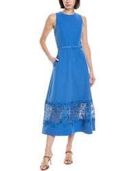 Kay Unger - Vivianne Midi Dress - Lyst