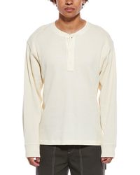 Helmut Lang - Waffle Henley - Lyst