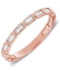 Sabrina Designs - 14k Rose Gold 0.17 Ct. Tw. Diamond Ring - Lyst