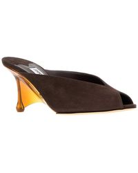 Gucci - Jimmy Choo Glace 80 Suede Sandal - Lyst