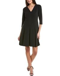 Natori - Sold Knit Crepe Dress - Lyst