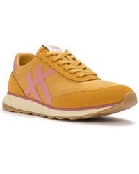 Fitflop - Retro-Q Leather & Suede-Trim Sneaker - Lyst