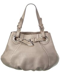 Fendi - Monogram Leather Baguette Shoulder Bag (Authentic Pre-Owned) - Lyst