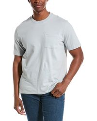 Vince - Sueded Jersey Pocket T-shirt - Lyst