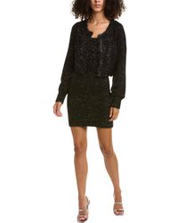 Nicholas - 2Pc Amaia Tinsel Cardigan & Dress Set - Lyst