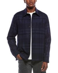 Theory - Wool-Blend Overshirt - Lyst
