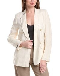 Peserico - Linen Jacket - Lyst