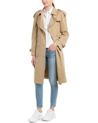 Burberry Westminster Long-length Heritage Trench Coat - Natural