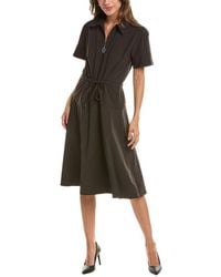 DKNY - Fit & Flare Shirt Dress - Lyst