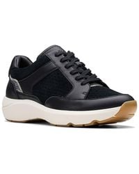 Clarks - Tivoli Walk Leather Sneaker - Lyst