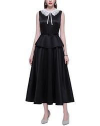 Kaimilan - Long Solid Dress - Lyst