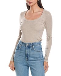 Z Supply - Second Skin Scoop Neck Top - Lyst