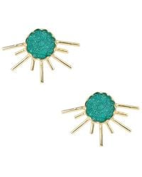 Saachi - 14K Druzy Light Of Day Studs - Lyst
