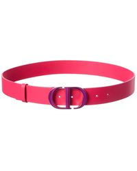 Dior - 30 Montaigne Leather Belt - Lyst