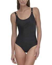 DKNY - Starburst Swimsuit - Lyst
