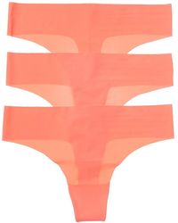 DKNY - 3pk Litewear Cut Anywhere Thong - Lyst