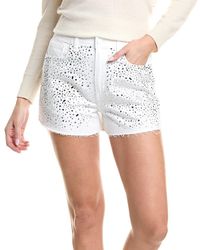 L'Agence - Beck High-Rise Embellished Short - Lyst