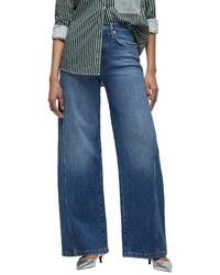 Hudson Jeans - James High-Rise Wide Leg Jean - Lyst