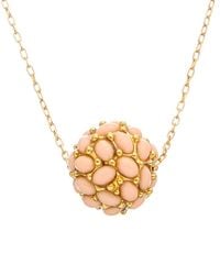 Kenneth Jay Lane - Plated Pendant Necklace - Lyst