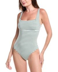 Sea Level - Capri Square Neck One-Piece - Lyst