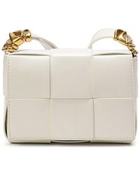 Tiffany & Fred Paris - Woven Leather Crossbody - Lyst