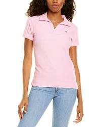 Castaway Islander Polo Shirt - Pink