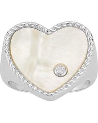 Glaze Jewelry - Plated Cz Ring - Lyst