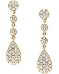 H.J. Namdar - 14K 0.75 Ct. Tw. Diamond Dangle Earring - Lyst