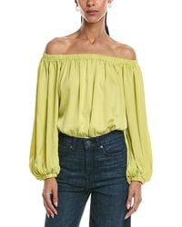 Susana Monaco - Matte Satin Bodysuit - Lyst