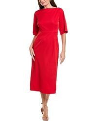 IPPONELLI - Solid Midi Dress - Lyst