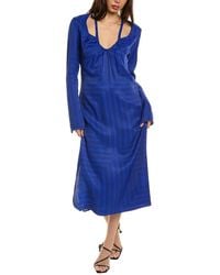 Equipment - Vera Midi Dress - Lyst