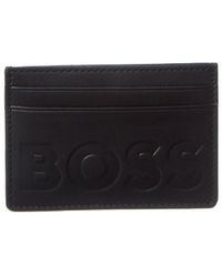 BOSS - Laslo Leather Card Case - Lyst