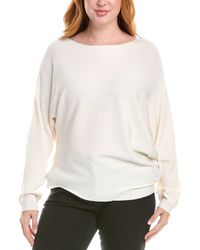 Lafayette 148 New York - Asymmetric Silk-blend Sweater - Lyst