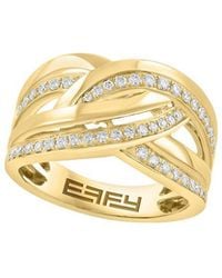 Effy Fine Jewelry - 14K 0.34 Ct. Tw. Diamond Ring - Lyst