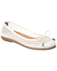 Aerosoles - Bria Mesh Leather Flat - Lyst