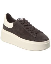Ash - Moxie Suede Platform Sneaker - Lyst