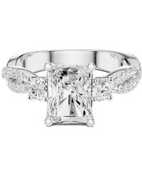 Amairah - 14K 2.85 Ct. Tw. Lab-Grown Diamond 3 Stone Ring - Lyst