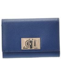 Furla - 1927 Leather Compact Wallet - Lyst
