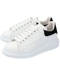 McQueen - Calfskin Leather Larry Sneaker (Authentic Pre-Loved) - Lyst