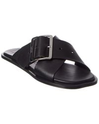 Loewe - Petal Belt Leather Sandal - Lyst