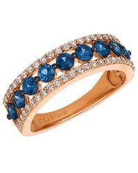 Le Vian - Le Vian 14k Rose Gold 1.43 Ct. Tw. Diamond & Sapphire Ring - Lyst