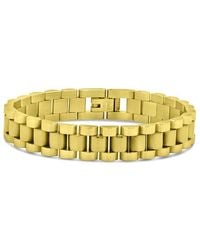 Sterling Forever - 14k Plated Thin Chain Watch Band - Lyst