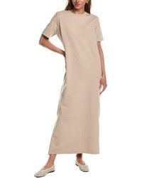 Ichi - Neisha Maxi T-Shirt Dress - Lyst